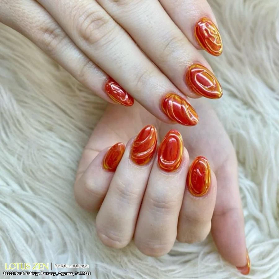Halloween nail art